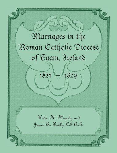 Marriages in the Roman Catholic Diocese of Tuam, Ireland, 1821-1829