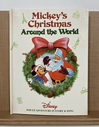 Mickey's Christmas Around the World Pop Up Book and Cassettes