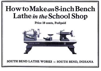 How to Make an 8 inch Bench Lathe in the School Machine Shop.