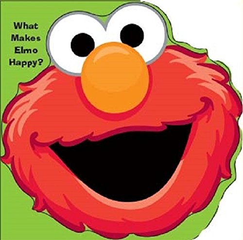 Sesame Street Character Foam Face Books - What Makes Elmo Happy