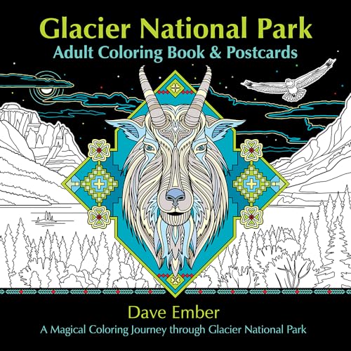 Glacier National Park Adult Coloring Book and Postcards: A Magical Coloring Journey through Glacier National Park
Glacier National Park Adult Coloring Book and Postcards: A Magical Coloring Journey through Glacier National Park