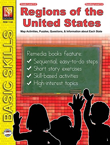 Regions of the United States | Reproducible Activity Book