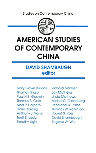 American Studies of Contemporary China (Studies on Contemporary China)