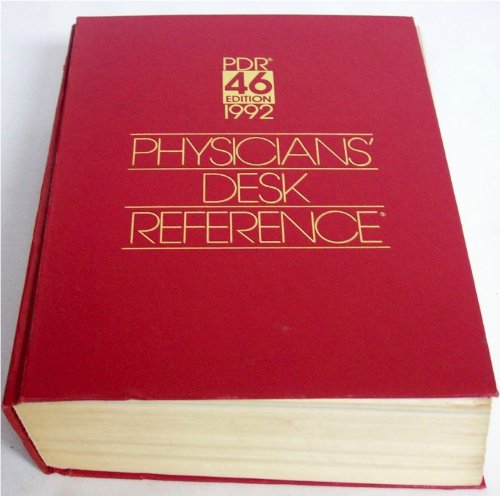Physicians' Desk Reference - PDF 46th Edition 1992