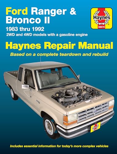 Ford Ranger & Bronco II '83'92 (Haynes Repair Manuals)