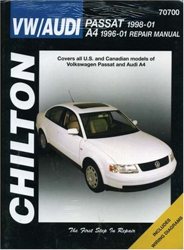 VW Passat 1998-2001 & Audi A4 1996-2001 (Chilton's Total Car Care Repair Manuals)