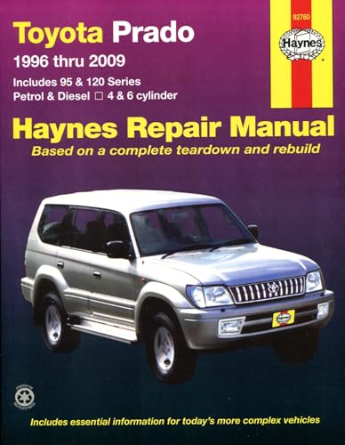 Toyota Prado Automotive Repair Manual: 1996 to 2009.