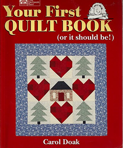 Your First Quilt Book (or it should be!)