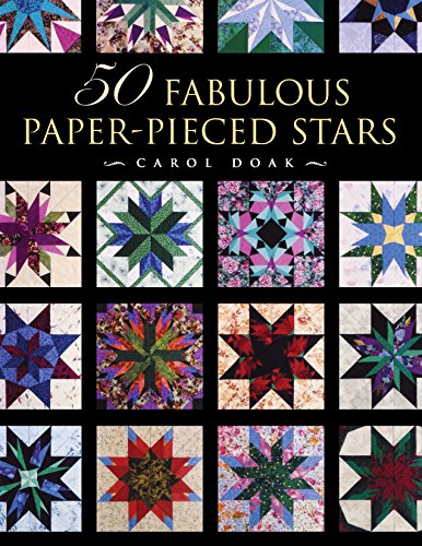 50 Fabulous Paper-Pieced Stars: CD included
