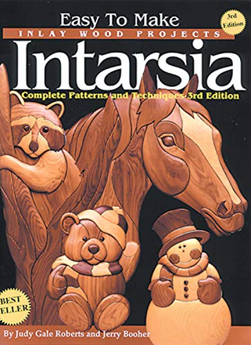 Easy to Make Inlay Wood Products: Intarsia Complete Patterns and Techniques, 3rd Edition.