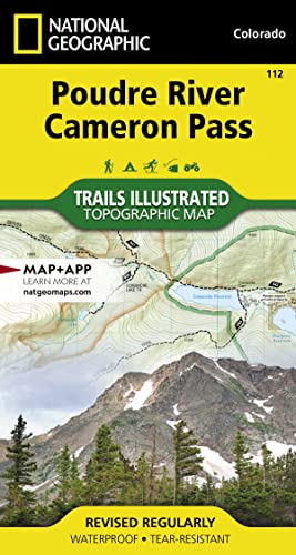 Poudre River, Cameron Pass Map (National Geographic Trails Illustrated Map, 112)
Poudre River, Cameron Pass Map (National Geographic Trails Illustrated Map, 112)