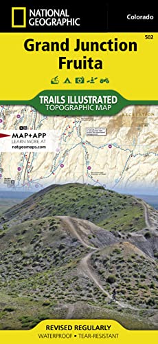 Grand Junction, Fruita Map (National Geographic Trails Illustrated Map, 502)