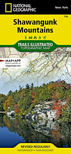 Shawangunk Mountains Map (National Geographic Trails Illustrated Map, 750)