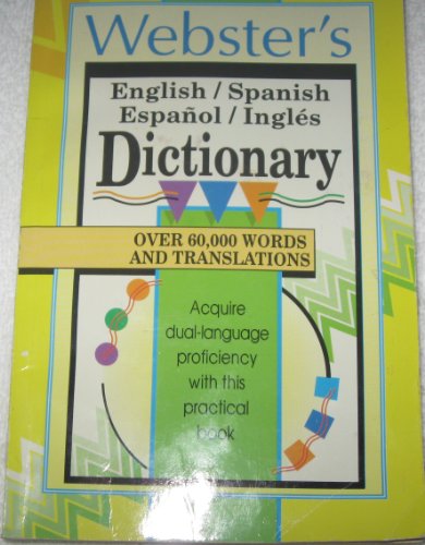 Webster's English/Spanish - Spanish/English