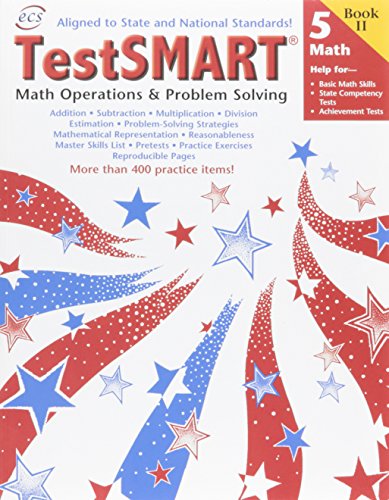 TestSmart Math Operations and Problem Solving, Grade 5, Book 2