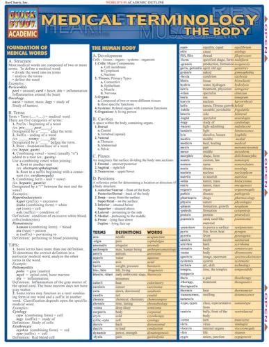 Medical Terminology: The Body (Quick Study Academic)