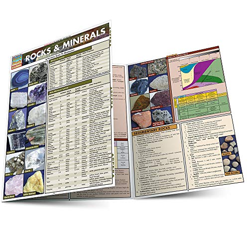 Rocks & Minerals (Quickstudy Reference Guides - Academic) Pamphlet