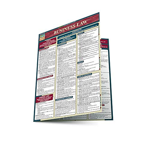 Business Law 2005 Update Laminate Reference Chart (Quickstudy: Business)