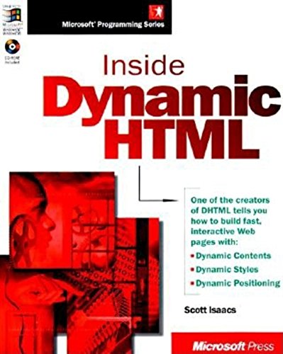 Inside Dynamic HTML (Microsoft Programming Series)