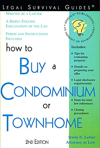 How to Buy a Condominium or Townhome (How to Buy a Condominium or Townshouse)