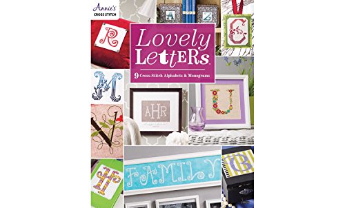 Lovely Letters: 9 Cross-Stitch Alphabets Monograms