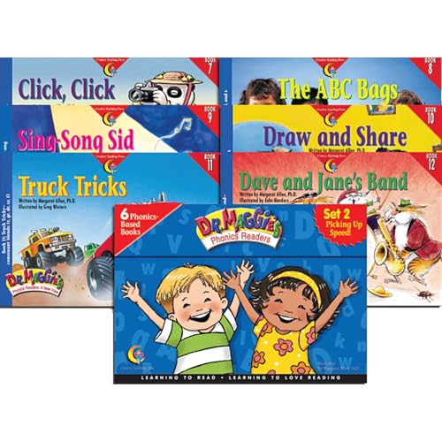 Dr Maggie's Phonics Readers, Set 2: Picking Up Speed!