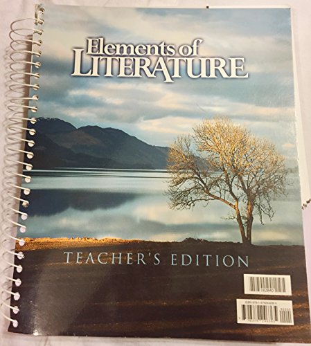 Elements of Literature for Christian Schools: Teacher's Edition