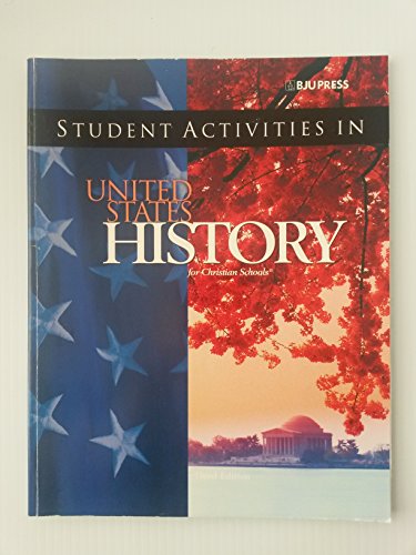 Student Activities in United States History for Christian Schools