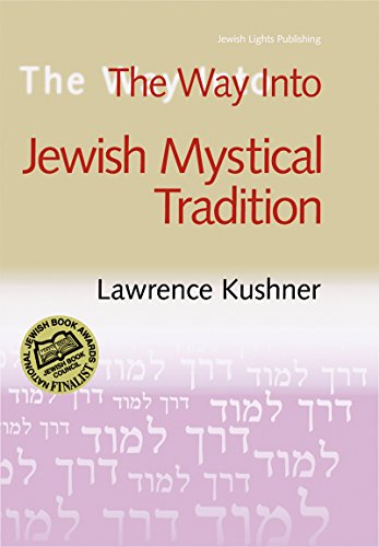 2001 1st Edtn DJ THE WAY INTO JEWISH MYSTICAL TRADITION By Rabbi Lawrence A Hoffman Illus. Very Good