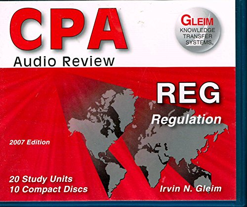 Gleim CPA Audio Review Regulation 2007 Edition