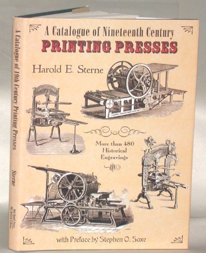 A Catalogue of Nineteenth Century Printing Presses