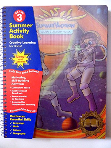 Summer Vacation, Grade 3 Activity Book