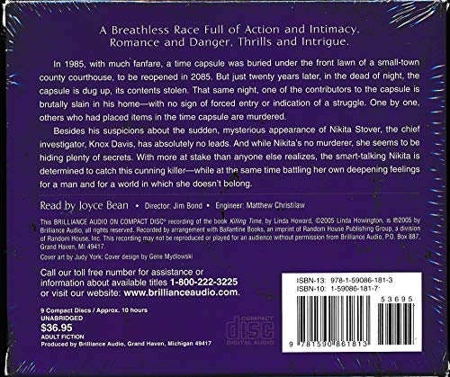 Killing Time - Unabridged Audio Book on CD