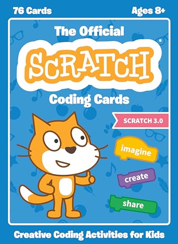 The Official Scratch Coding Cards (Scratch 3.0) Creative Coding Activities for Kids
The Official Scratch Coding Cards (Scratch 3.0) Creative Coding Activities for Kids