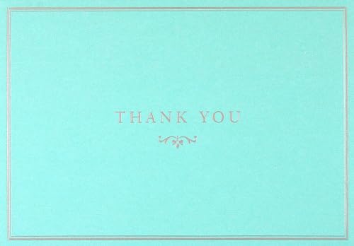 Blue Elegance Thank You Notes (Stationery, Note Cards)