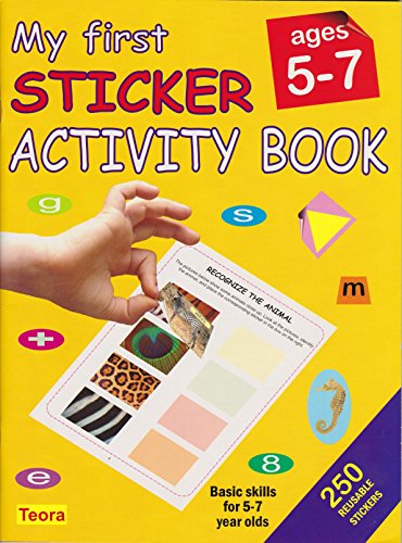 My First Sticker Activity Book: Basic Skills for 5-7 Year Olds