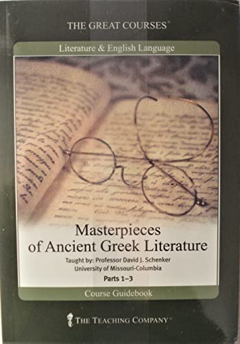 Masterpieces of Ancient Greek Literature CD Lecture Set (The Great Courses)