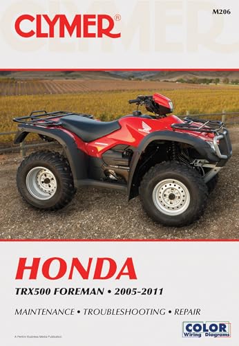 Honda TRX500 Foreman Series ATV (2005-2011) Service Repair Manual