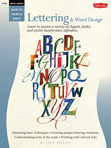 Special Subjects: Lettering Word Design (How to Draw Paint)