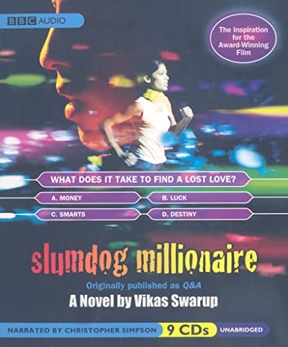 Slumdog Millionaire - Unabridged Audio Book on CD