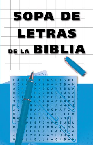 Sopa de Letras de la Biblia: Bible Word Search (Spanish Edition)