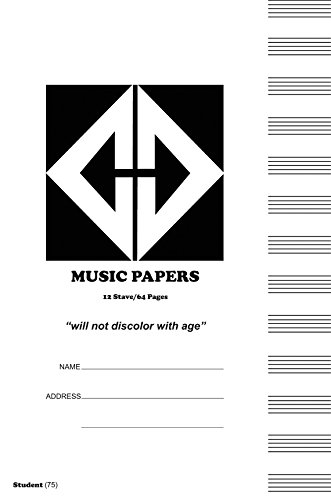 75 - Charles Dumont & Son Inc Music Papers Manuscript 12 Stave