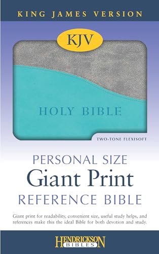 KJV Personal Size Giant Print Reference Bible, Flexisoft