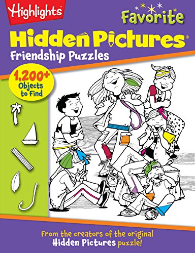 Friendship Puzzles: From the creators of the original Hidden Pictures® puzzle! (Highlights™ Hidden Pictures®)
Friendship Puzzles: From the creators of the original Hidden Pictures® puzzle! (Highlights™ Hidden Pictures®)