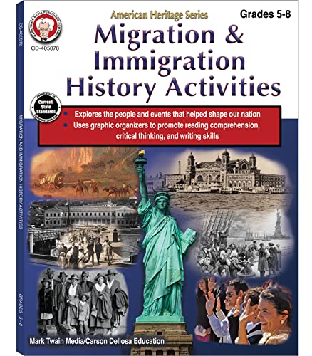Migration & Immigration History Activities, Grades 5-8