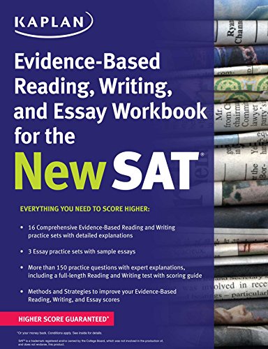 Kaplan Evidence-Based Reading, Writing, and Essay Workbook for the New SAT (Kaplan Test Prep)
Kaplan Evidence-Based Reading, Writing, and Essay Workbook for the New SAT (Kaplan Test Prep)