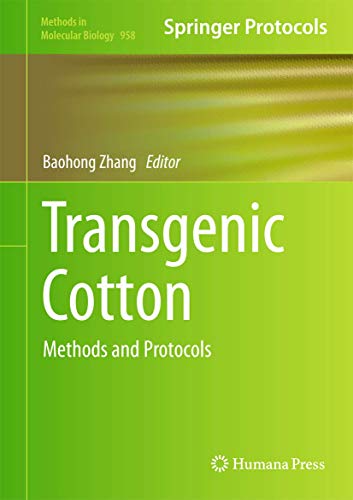 Transgenic Cotton. Methods and Protocols