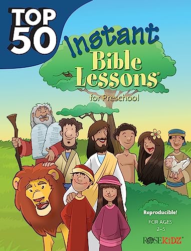 Top 50 Instant Bible Lessons for Preschoolers (Paperback or Softback)