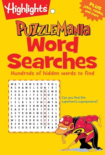 Word Searches: Hundreds of hidden words to find (HighlightsT Puzzlemania Puzzle Pads)
Word Searches: Hundreds of hidden words to find (HighlightsT Puzzlemania Puzzle Pads)