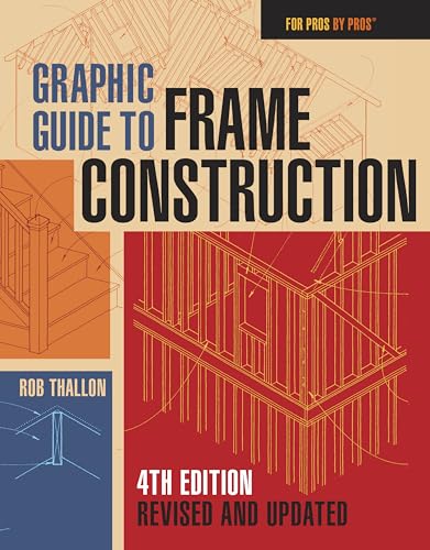 Graphic Guide to Frame Construction: Fourth Edition, Revised and Updated (For Pros by Pros)
Graphic Guide to Frame Construction: Fourth Edition, Revised and Updated (For Pros by Pros)